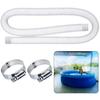 Swimming Pool Replacement Hose,1.25" Diameter Replacement Hose Pool Filter Replacement Hose Compatible with Filter Pump