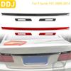 For BMW 7 Series F01 2009-2014 Accessories Car Carbon Fiber Exterior Trunk Trim Strip Sticker
