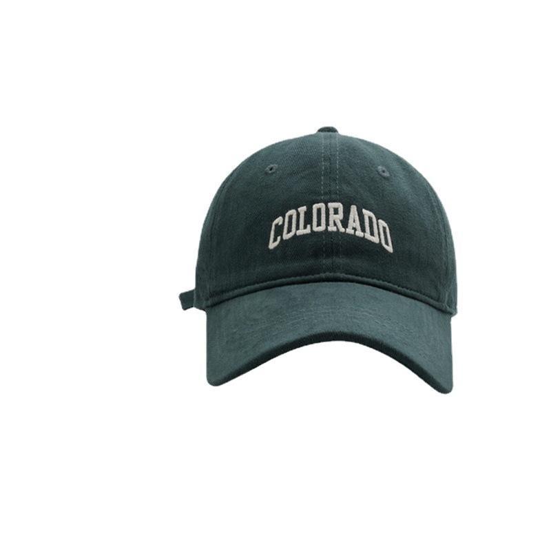 Korean-style soft-top high-quality cotton wide-brim baseball cap for women and couples, versatile for street photography, trendy, face-slimming,