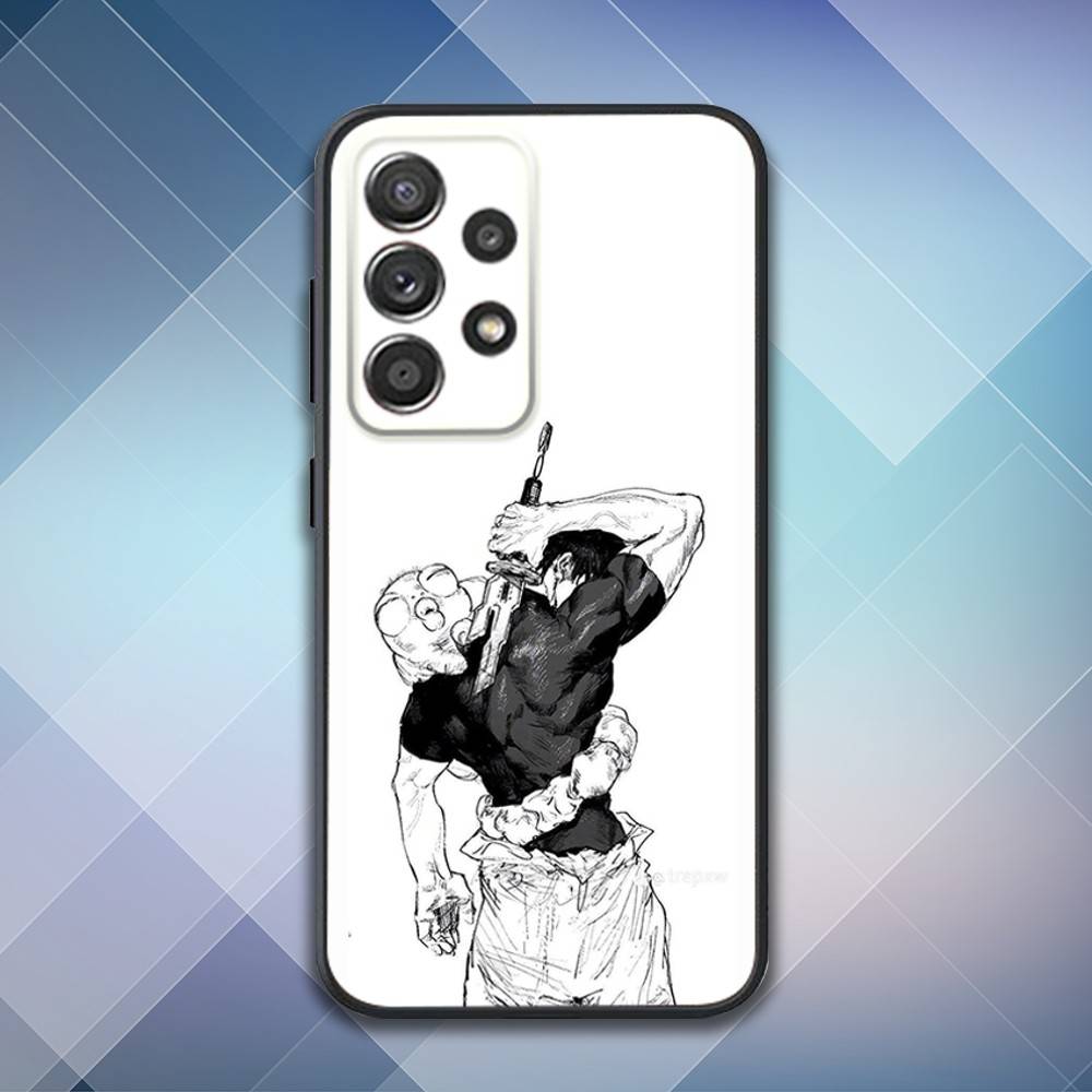 Чехол для телефона Toji Fushiguro J-Jujutsu для Samsung S25, S24, S21, S22, S23, S30, Ultra, S20, Plus, Fe, Lite, Note, 10, 9, 5G Черный