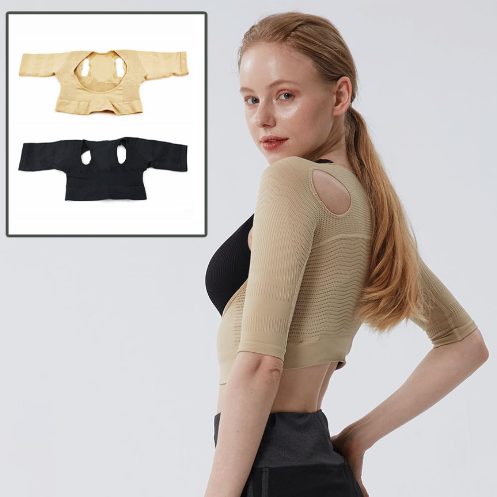 Lingerie Body Shaping Underwear Thin Arms Women's Corset Top Breathable Slimming Shaper Yoga