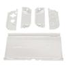 Clear Game Console Case Split Dockable Shockproof Gamepad Protective Shell for Switch OLED 2021 for