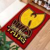 Wutang Clan Custom Name Carpet Rug For Living Room Bedroom Home Sofa Decoration,Kids play Non-slip Floor Mat