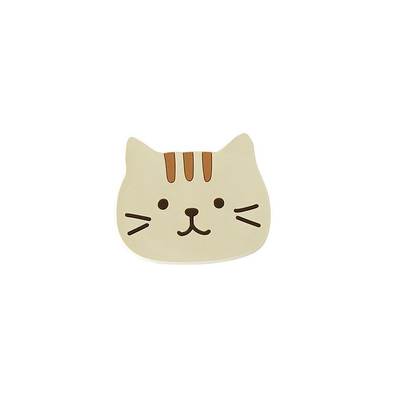 10*8 см многоцветный милый коврик для кофейной чашки декоративный коврик для миски противоскользящий мультяшный кот термостойкие аксессуары