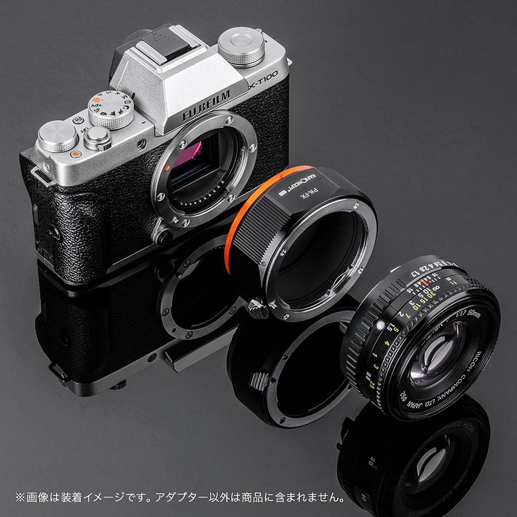 Адаптер крепления объектива Concept Объектив с K-креплением на Fujifilm X-крепление K&F KF-PKX.P (Конверсия Pentax)