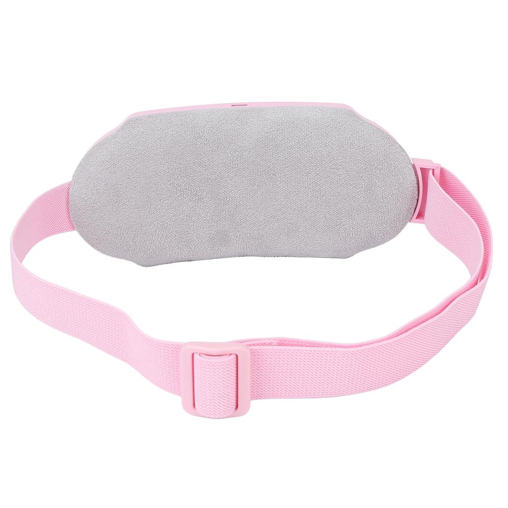 Menstrual Heating Belt 6 Temperature Gear Quickly Heating Vibration Electric Waist Belt for Women Pink