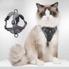 Новый кошачий трос для выгула собак в стиле жилета, нагрудный ремень для домашних животных, светоотражающий, дышащий и устойчивый к разрывам, для маленьких собак, кошачий трос для выгула собак