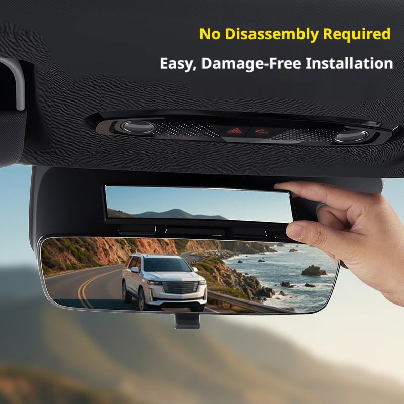 SEAMETAL Curved Car Interior Rearview Mirror Wide Angle Baby/Child Safety Observation Mirror Rear Seat Mirror Auxiliary Monitor Interior Mirrors6