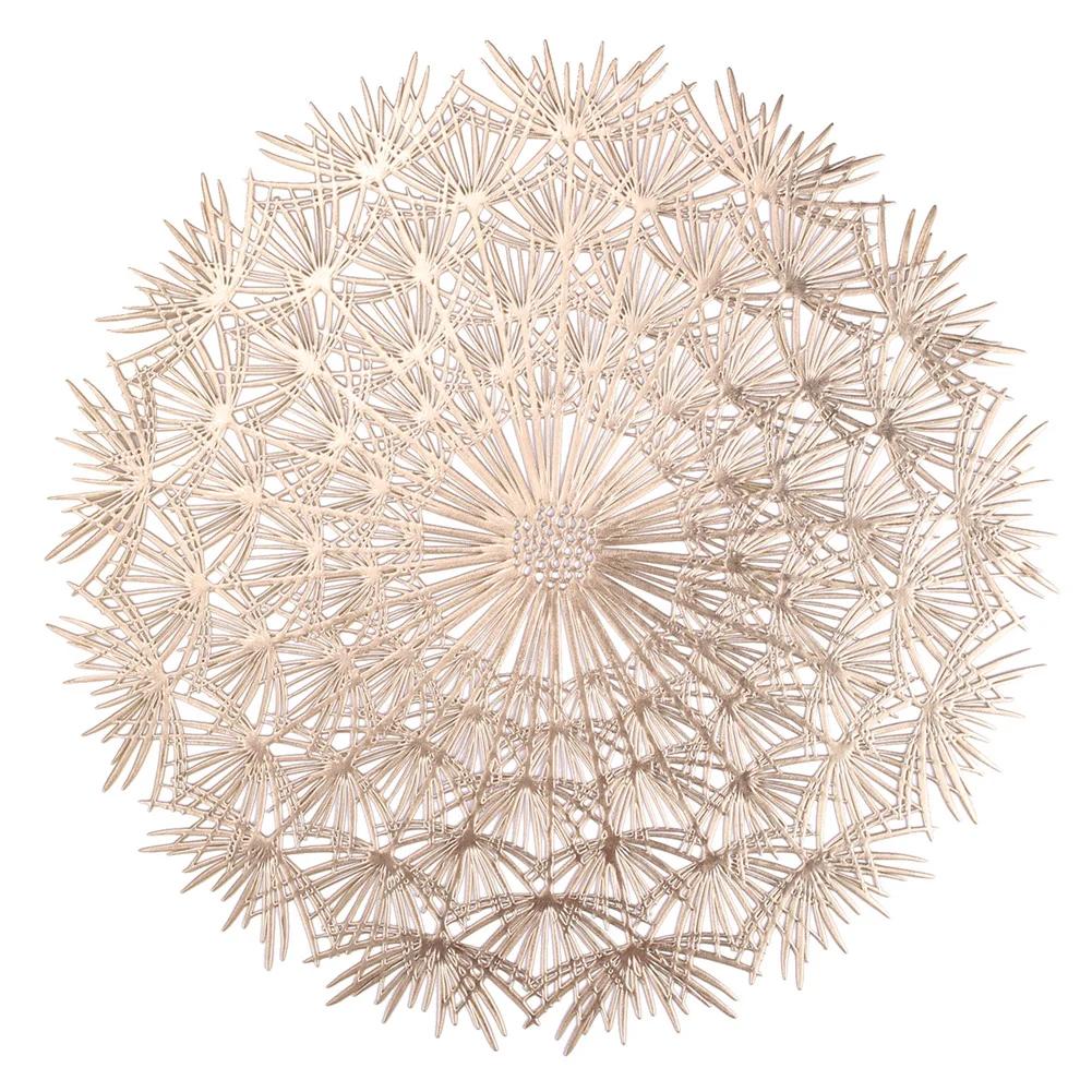 4 шт. ПВХ салфетки с выемками в виде листьев моющиеся термостойкие виниловые салфетки для кухни обеденный стол свадебные подставки