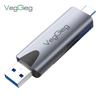 Veggieg Factory Тип C/USB 3.0 Многофункциональный кард-ридер Алюминиевый корпус Высокоскоростной SD TF кард-ридер