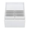 10 Layers Acrylic Eyelash Storage Box with Magnetic Bottom Extension Grafting Tool False Eyelashes