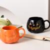 New Halloween Pumpkin Cup Creative Mug Retro Holiday Water Cup Practical Hand Cup Pumpkin Cup