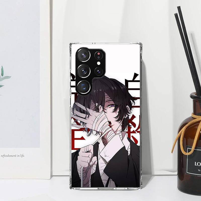 Bungo Stray Dogs Dazai Phone Case For Samsung Galaxy S26 S25 Edge S24 FE S23 S22 Ultra S21 Plus S20 + Art Fundas Back Cover Gala