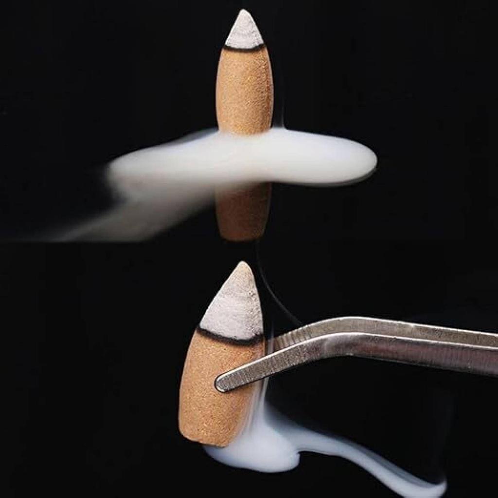 PINK BUDDHA With 10 Cones, Polyresin Statue B_2 Decorative Showpiece - 8 Cm  (Polyresin, Blue, Multicolor)