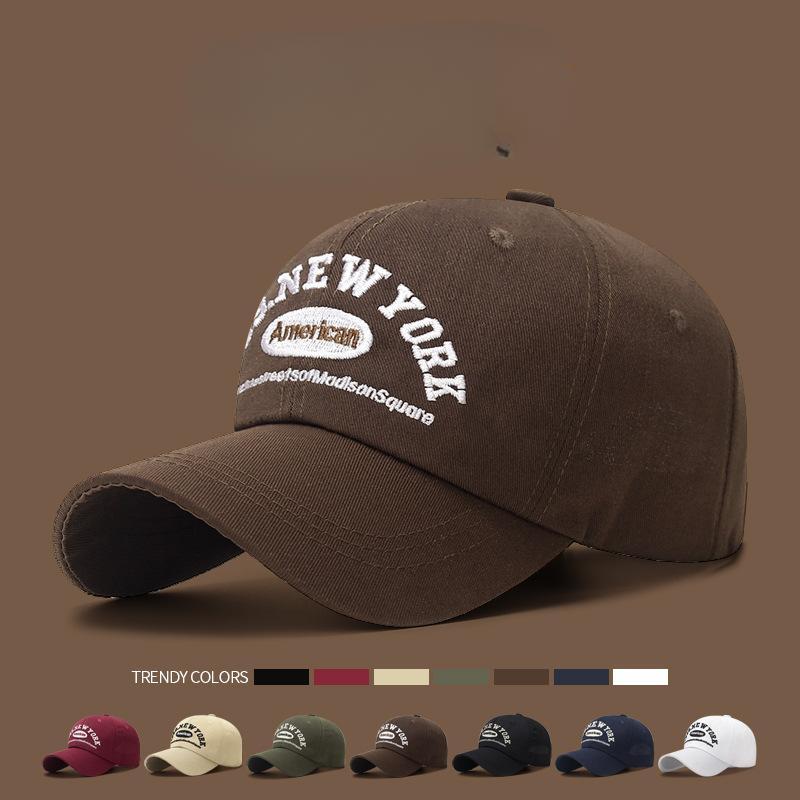 Кепка мужская и женская корейская версия модной бейсболки мужская весенне-осенняя мягкая кепка трендовая летняя кепка для отдыха на открытом воздухе козырек для женщин