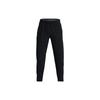 Ottoman Solid Fleece Tapered Training Knit Pants Men Bottoms Black 1379692-001