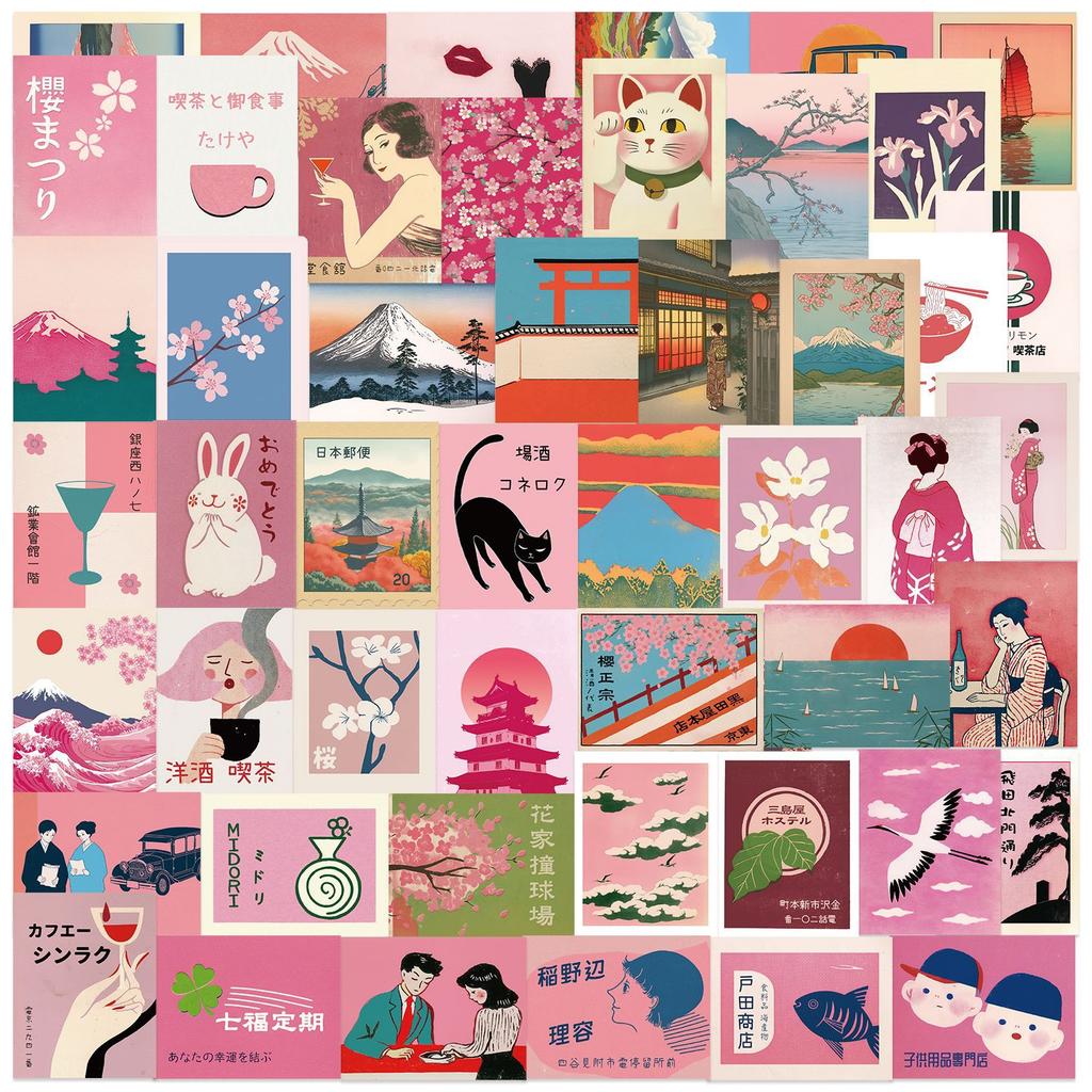 Милая наклейка с кошкой, креативная наклейка с изображением черного котенка Kawaii, играющего с милой канцелярской наклейкой для декоративного альбома своими руками