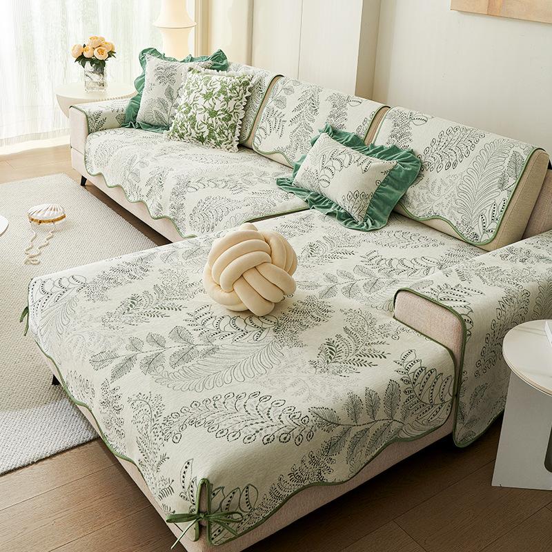 2025 New Special-shaped Sofa Cushion One-piece Straight Row Non-slip Sofa Seat Cushion Four-season Universal Sofa Cover Towel