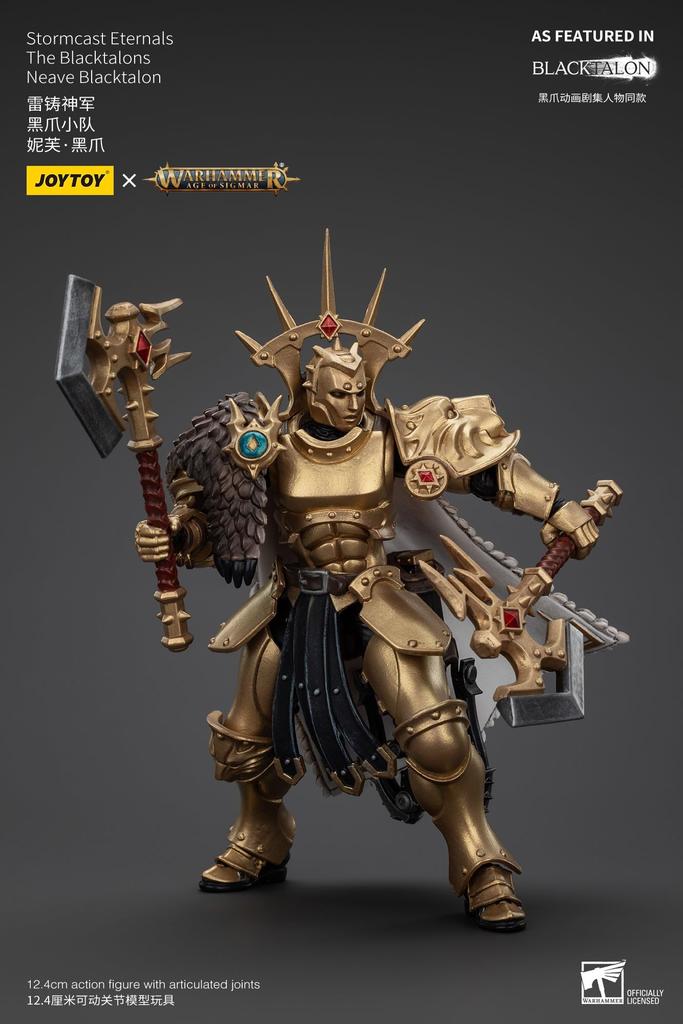 JOYTOY Warhammer Stormcast Eternals Черный коготь Неве Черный коготь Масштабная фигурка 1/18 (Собранный)