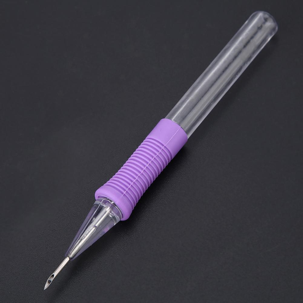 Embroidery Tool Stitch Pen Stitching Punch Pins Stitch Hand Sewing Needles Accessories