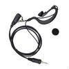 G-shape Ear-hook Mic Earpiece Headset for