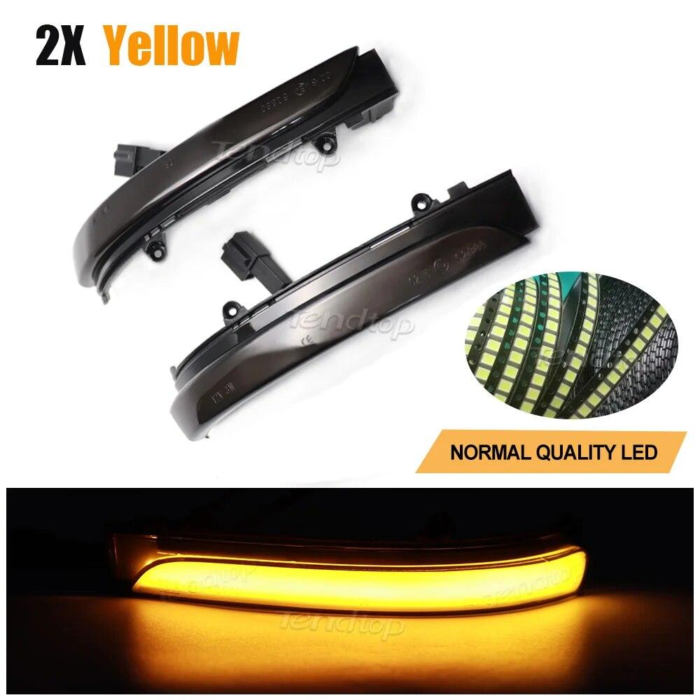 Dynamic Turn Signal Light Arrow Rearview For Volkswagen GOL G6 G7 G8 FOX POLO Golf 4.5 Vento Voyage Saveiro CrossFox Passat