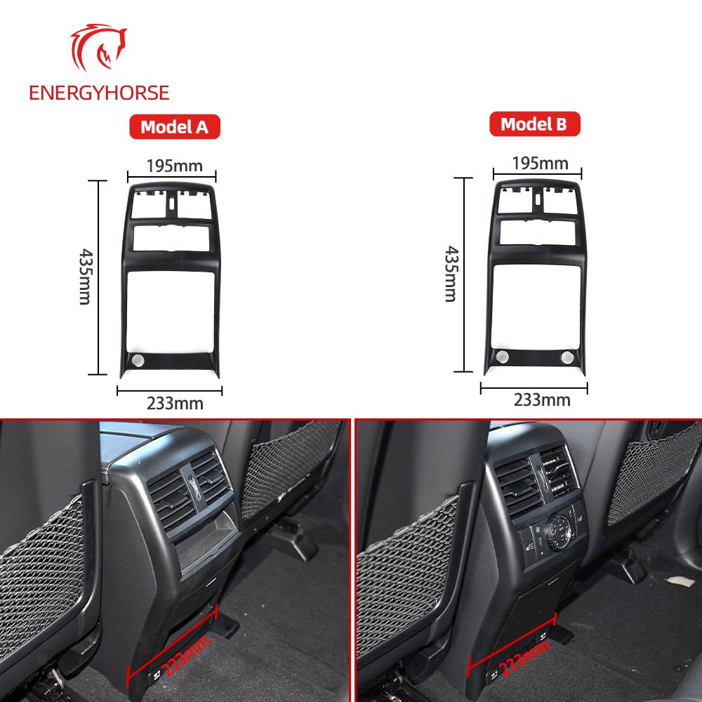 Применимо к Mercedes Benz ML GL Class, заднее сиденье, кондиционер, выходное отверстие для воздуха, рама, внешняя панель отделки