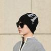 Men'S And Women'S Knitted Hats, Color Matching Alphabet Wool Hats, Fleece Winter Hats, Outdoor Warm Hats, And Post-Season Headcaps.