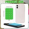 3 Pack Silicone Suction Phone Case Mount Non Slip Sticky Phone Grip for CellPhone Strong Grip Holder for Selfies and Videos 5