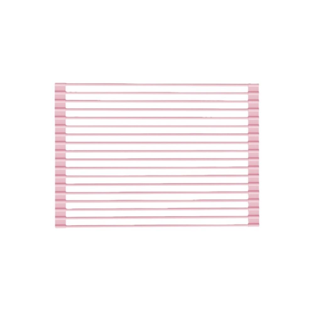 Non-slip Silicone Drainage Board Heat Resistant Roll-Up Drainage Board Kitchen Use