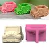 Silicone Craft Molds Flowerpot Moulds Car Shaped Concrete Moulds Vase Molds Silicone for Hand-Making