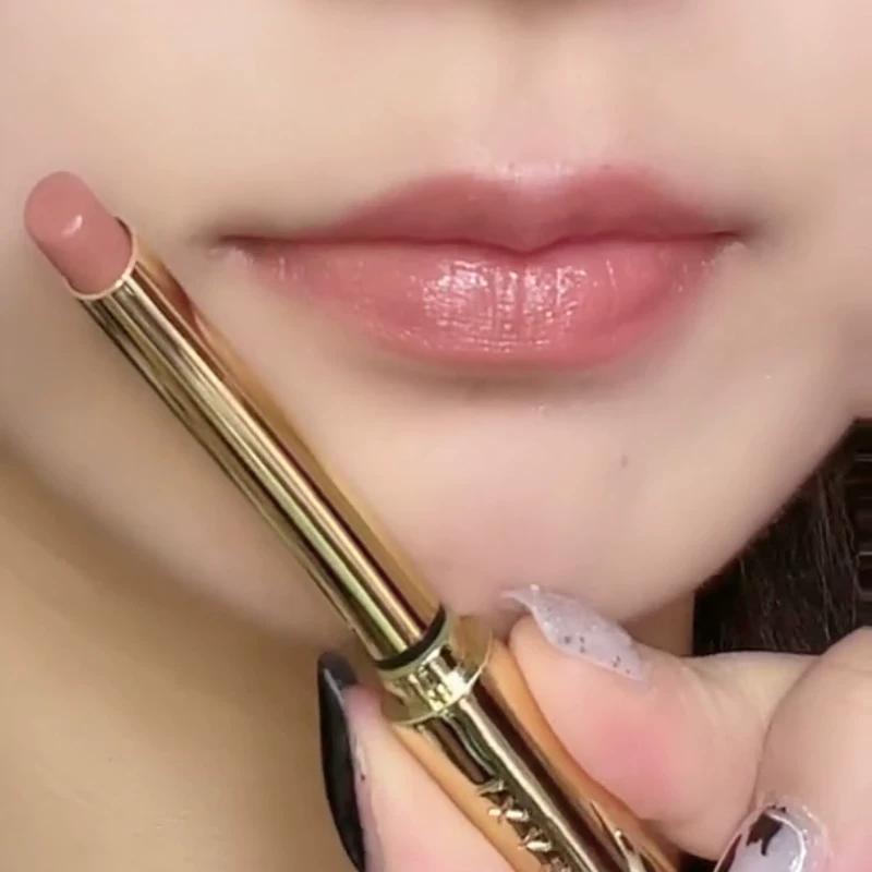 White Peach Cinnamon Milk Tea Any Lip Color Lipstick Raincoat