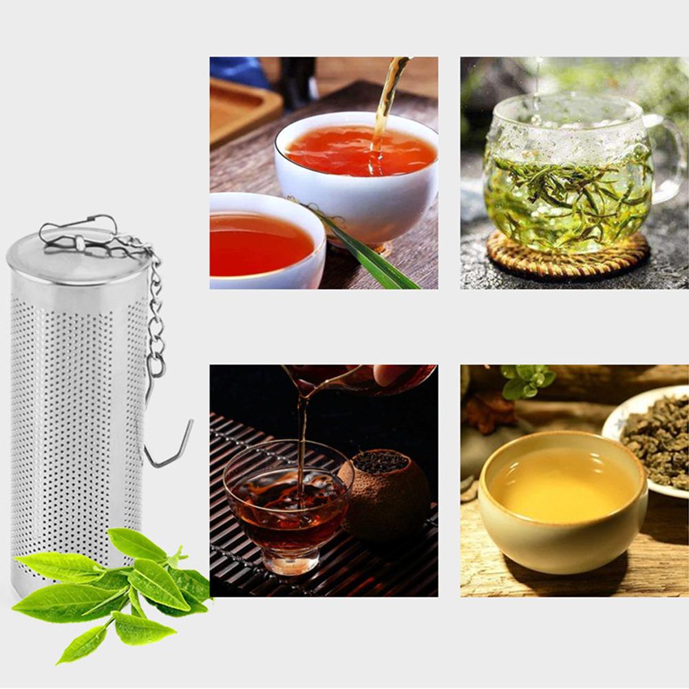 Tea Ball Strainers Mesh Strainer With Chain Hook 65 Mm For Spice Herbal Teas MIT