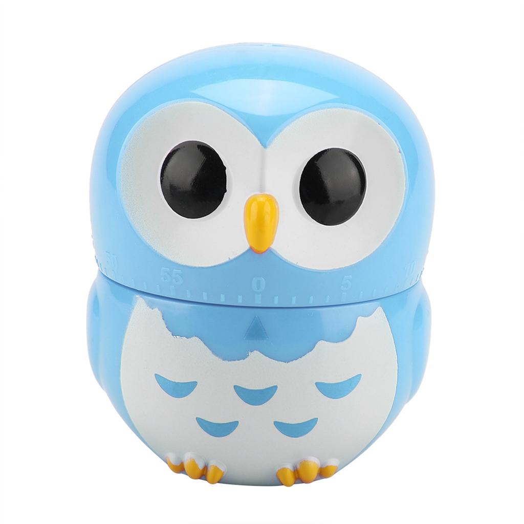 Cooking Timer Cute Owl Shape Kitchen Manual Timer Mechanical Home Cooking Counters Clock Kitchen Timer Mechanical Timer Timer