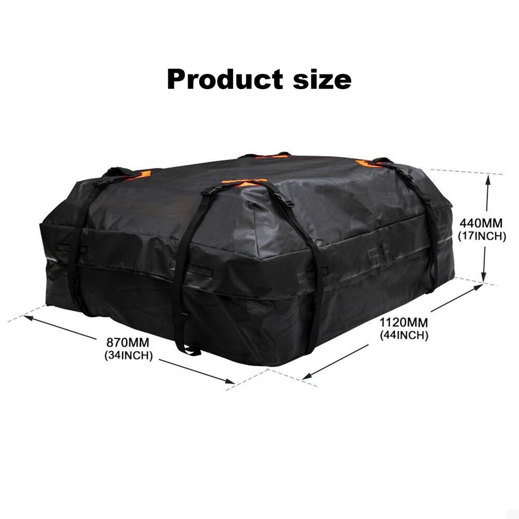 Waterproof Cargo Bag Car Roof Cargo Carrier Universal Luggage Bag Storage Cube Bag for Travel