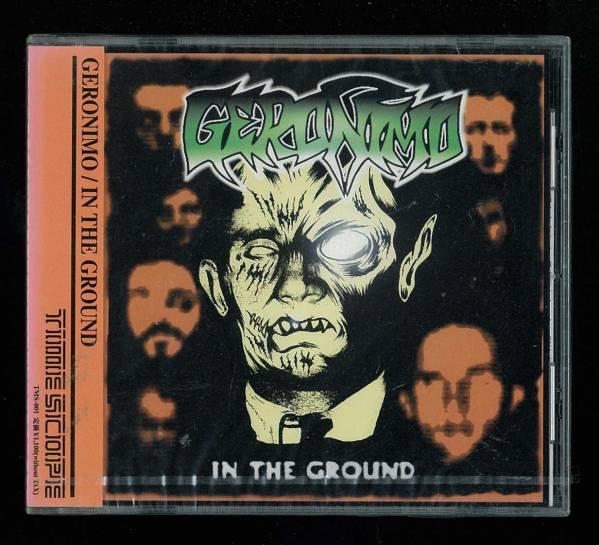 CD GERONIMO - In The Ground TMS001 Time Scope 2001 Japan ObiRock Used