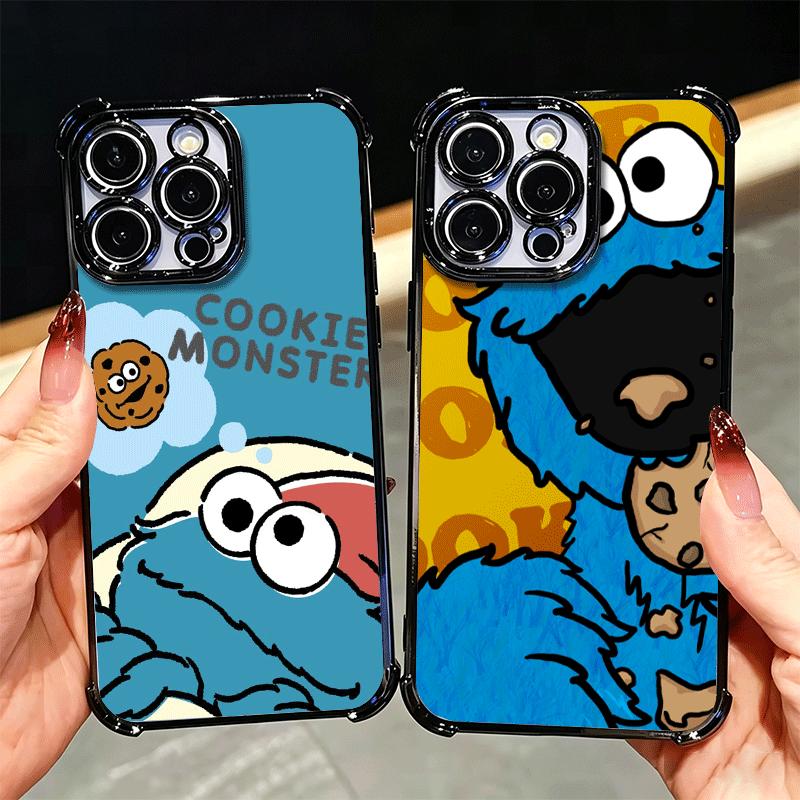 Sesame Street Cookie Soft Phone Case For Xiaomi Poco X7 X8 Pro Max X6 X5 X3 F8 Ultra F7 M8 M7 M5S Redmi 15C 15A 15 14C 13C 12C 1