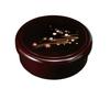 Kishu Lacquerware Tea Miyabi Shunju Spring and 21558 10.5cm Caddy, Tamuke, (Miyabi Autumn) (Tea Caddy)