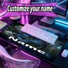 Custom Name Personalized Avatar Pattern Mousepad, Laptop PC Desk Mat, Decorative Desk Mat for Home Keyboard Pad Gift