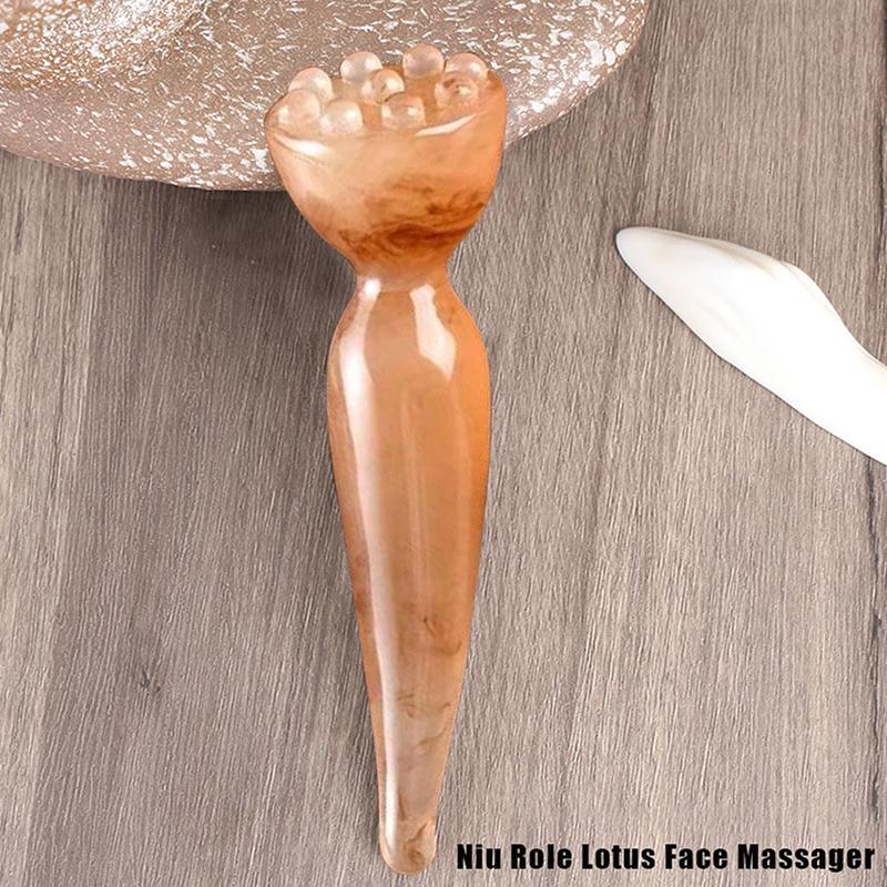 Facial Massager for Facial and Scalp Massage, Meridian Stimulation, Lifting Points, and Full-Head Scraping