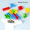16/32/48/64Pcs/Set Building Block Toy DIY Kids Adults Stacking Blocks Tower Puzzle Toy Balance Game Drop-resistant Toy Blocks