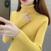 Women's Slim Fit High Neck Knit Sweater, Winter-Ready and Versatile