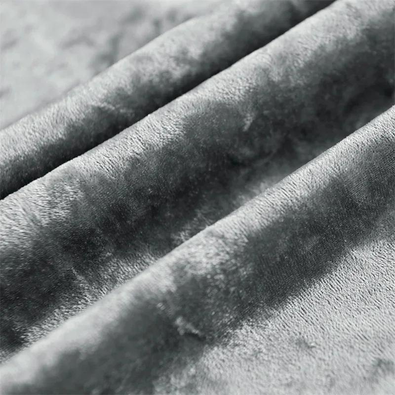 Чехол для стула с высокой спинкой из бархата, эластичные чехлы для стульев для кухни, свадьбы, отеля, банкета, однотонные чехлы для домашнего декора