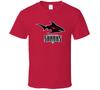 Jacksonville Sharks Arena Football League Team Fan Logo T Shirt