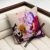 Game DDeltarune Spamton Throw Pillow Case Sham For xcm xcm Square Home Pillowcase Cushion Cover