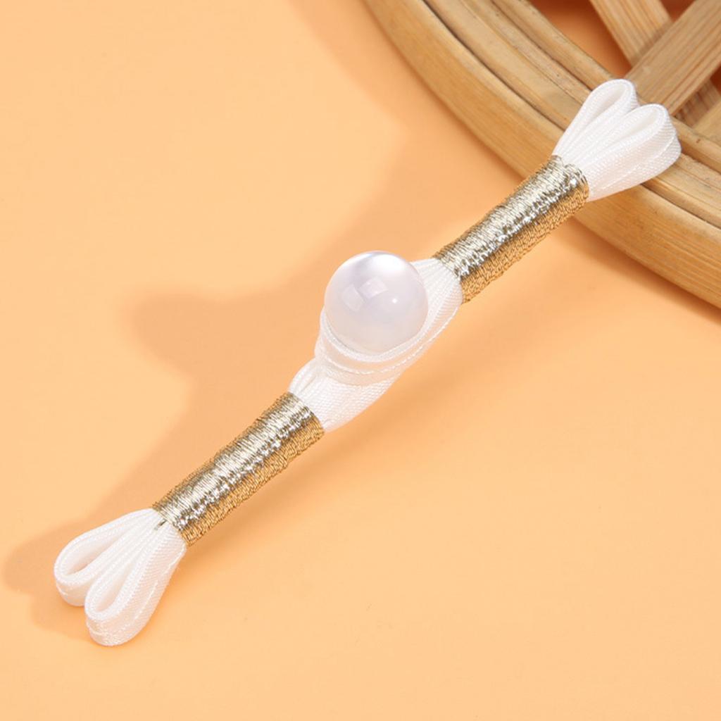 5PCS Chinese Cheongsam Buttons Traditional Costume Ornament Closure Buttons for Sewing Sweater Cardigan Evening Gowns