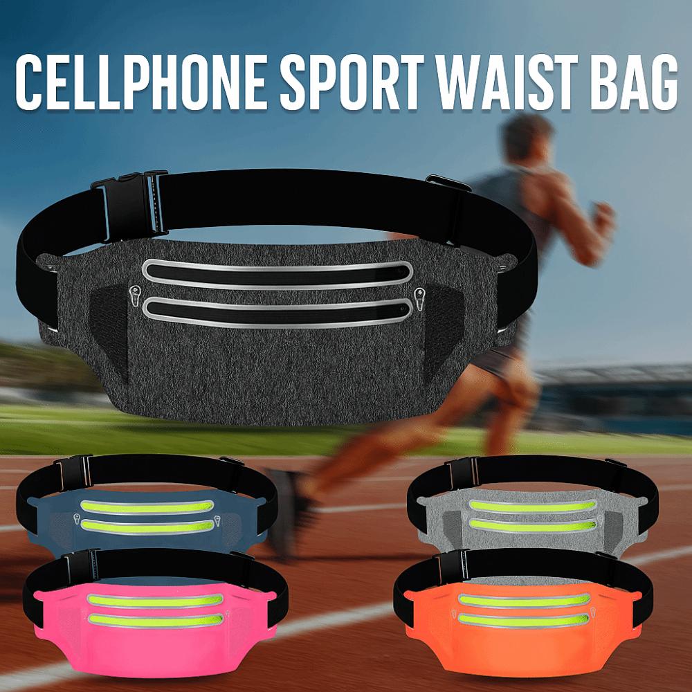 Close Fitting Running Phone Bag High Elastic Sports Phone Bag Sports Waist Bag Outdoor Riding