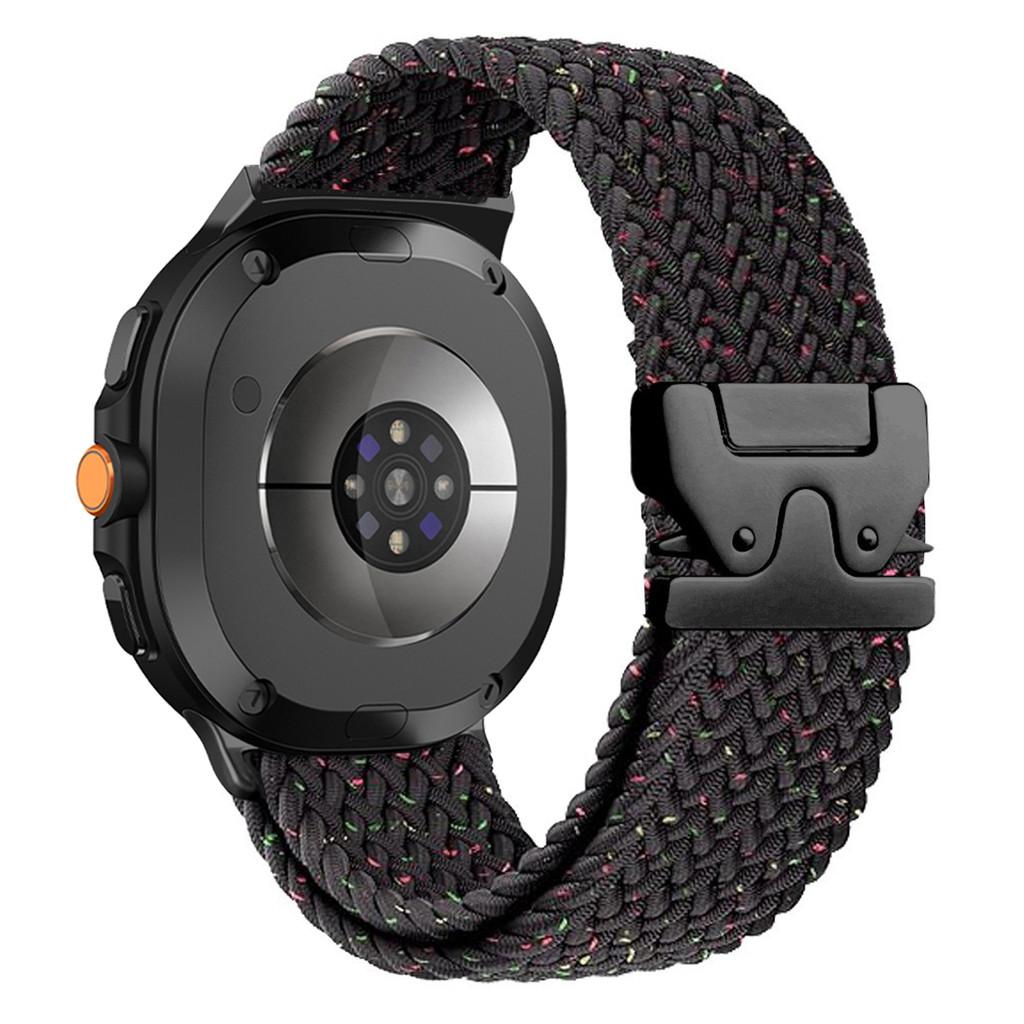Парашютная пряжка Эластичный нейлоновый ремешок для Samsung Galaxy Watch 8 40/44 мм Ремешок для Galaxy 8 Classic 46 мм Спортивный Люксовый Браслет