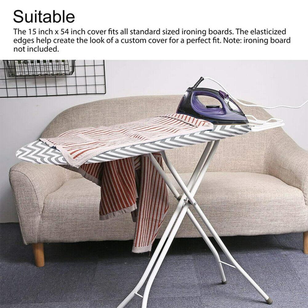 Полосатый чехол для гладильной доски Чехол для гладильной доски с эластичными ремнями для крепления по краям