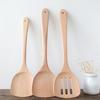 30/35cm Stirring Cookware Wok Shovels Cooking Tool Kitchen Utensil Wooden Spatula Shovel Turner